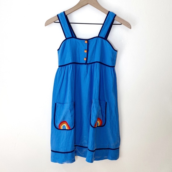 Stella McCartney Other - Stella McCartney Kids Blue Linen Dress